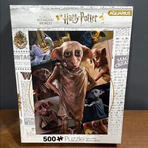 Wizarding World Harry Potter 500 piece Dobby puzzle magical creatures 14inX19in